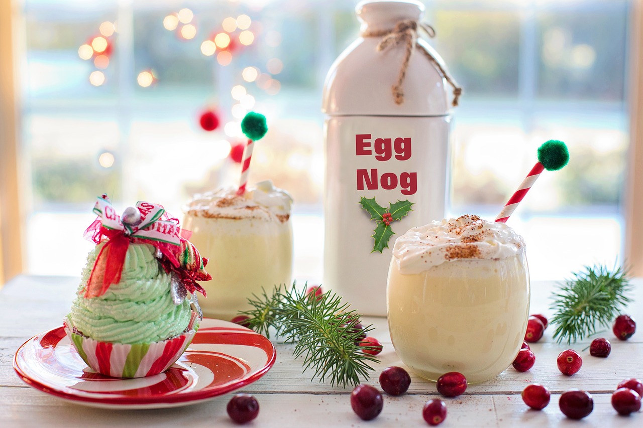 Recette de lait de poule, ou « eggnog »