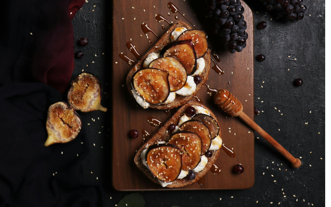 Crostini di Foie Gras con Fichi e Miele