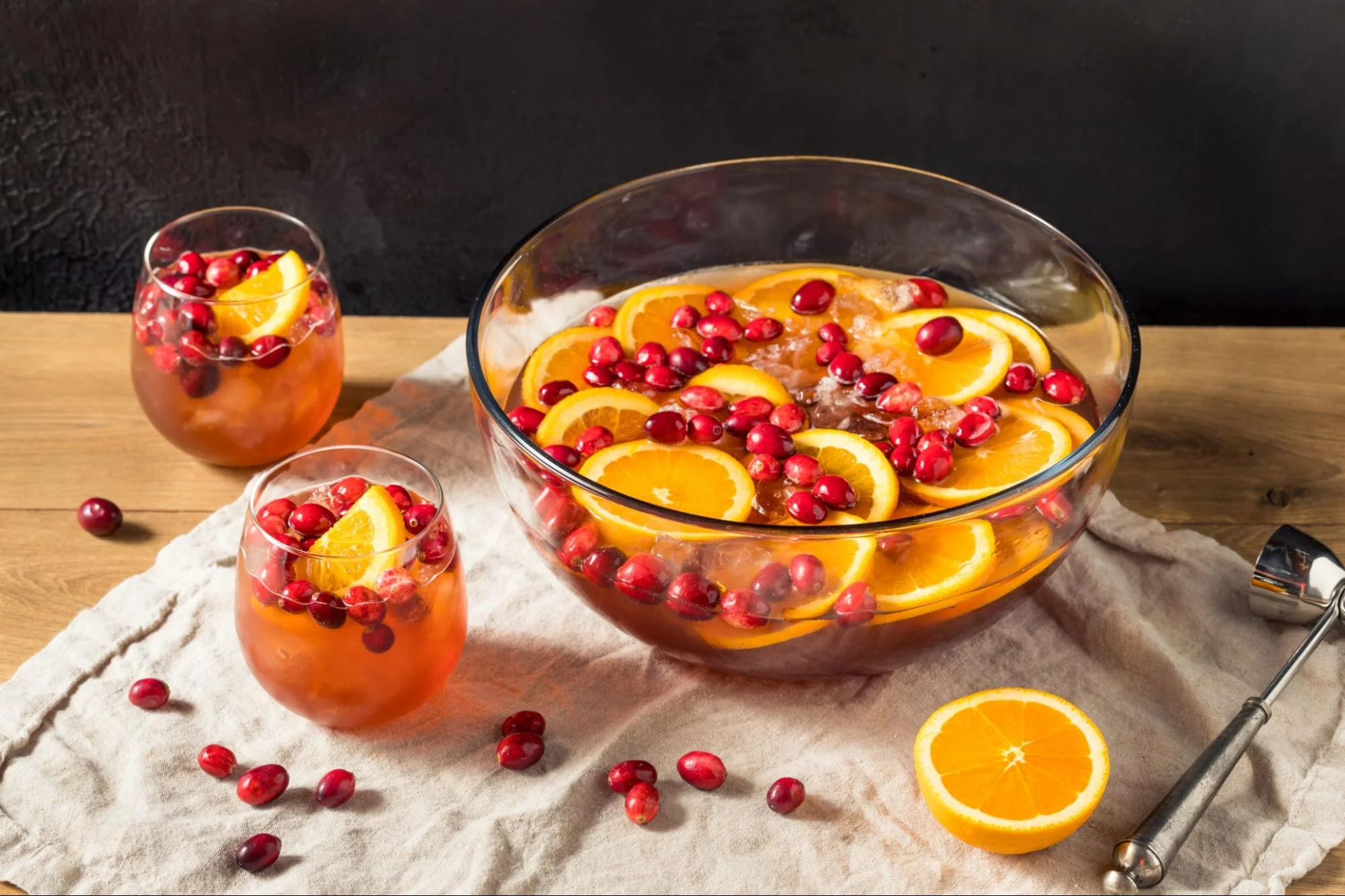 Punch al limoncello caldo