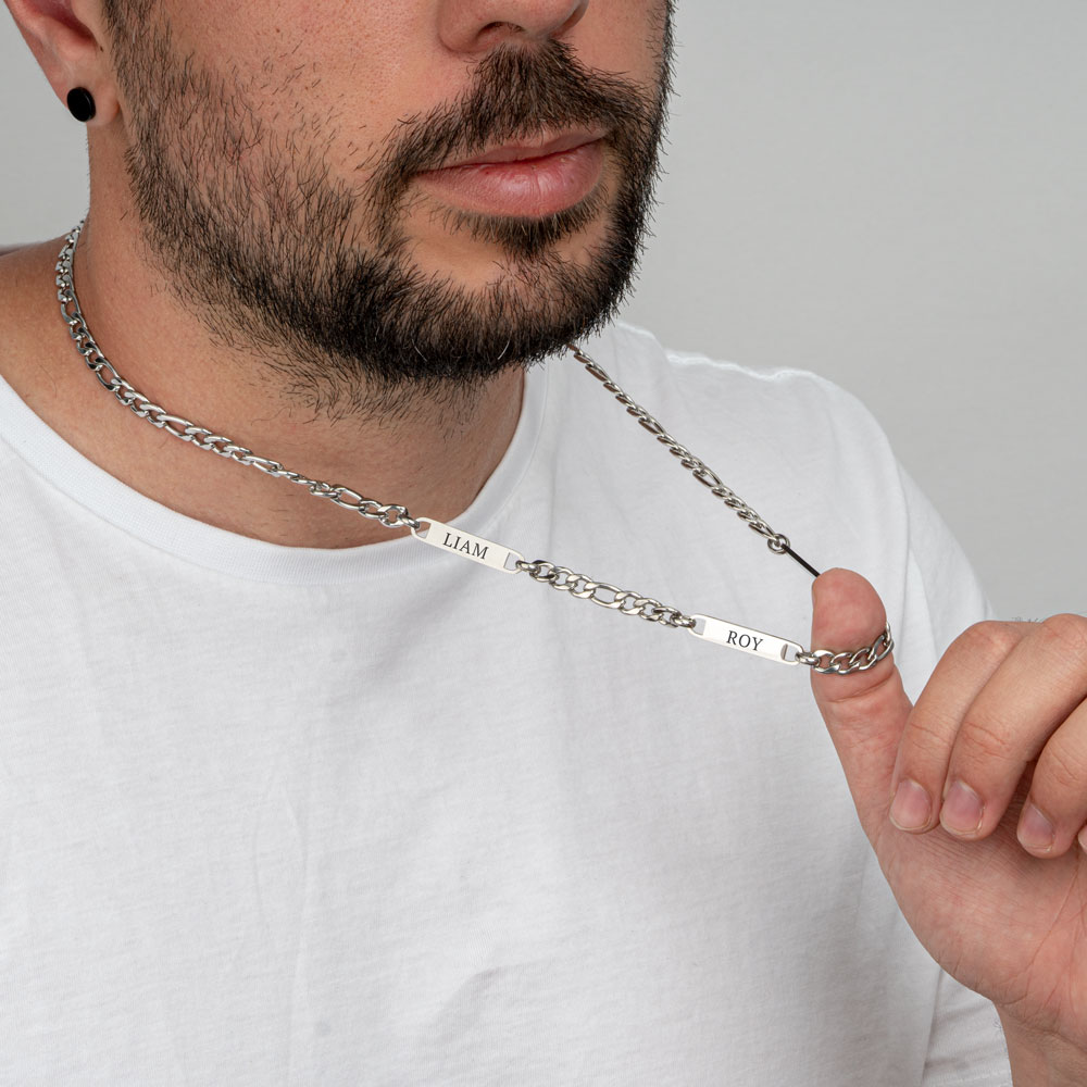 Idea regalo di Natale: collana personalizzata per uomo