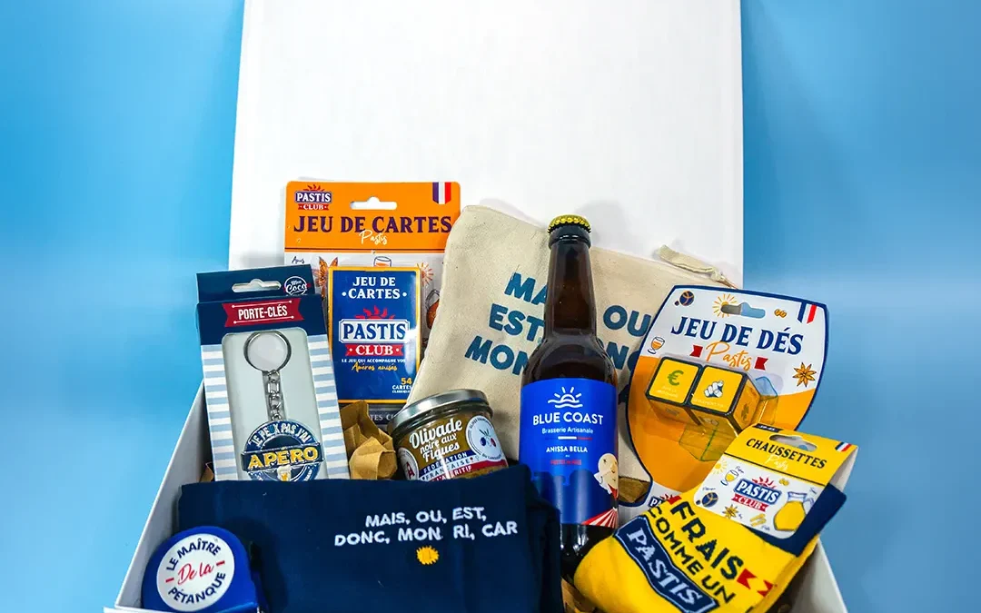 Idea di box personalizzata per uomo a Natale