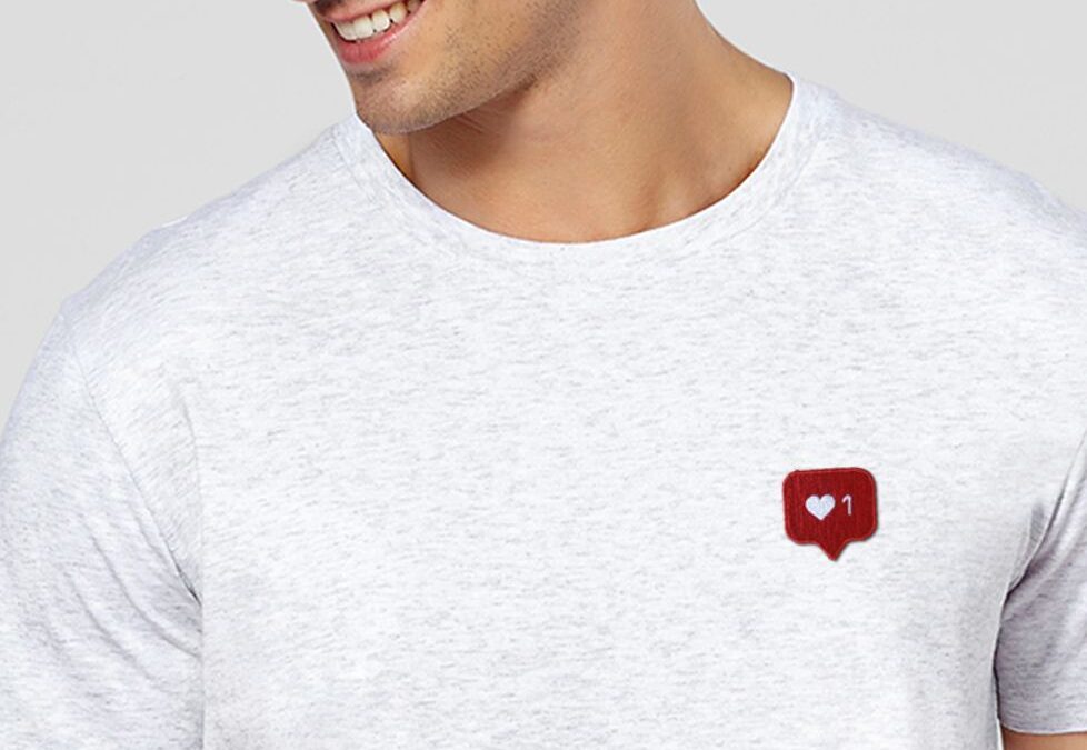 Idea regalo maglietta ricamata uomo per Natale