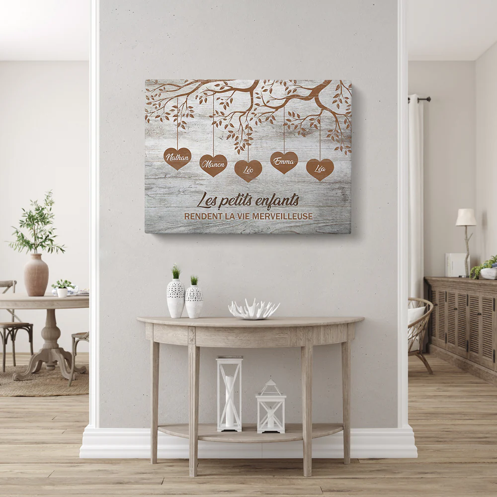 Quadro fotografico personalizzato per esaltare il Natale in famiglia