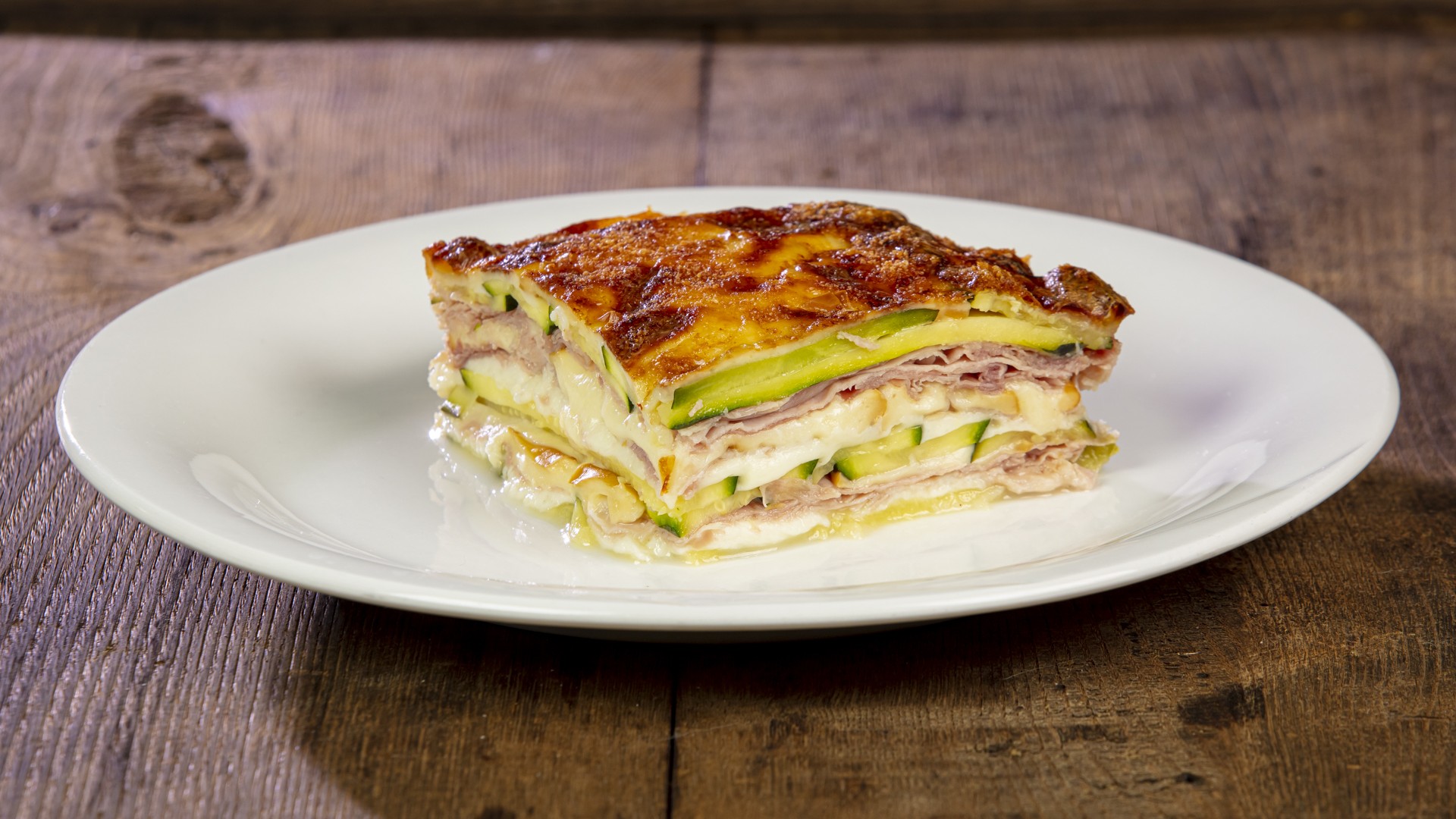 Mini Parmigiana Bianca di Zucchine e Scamorza
