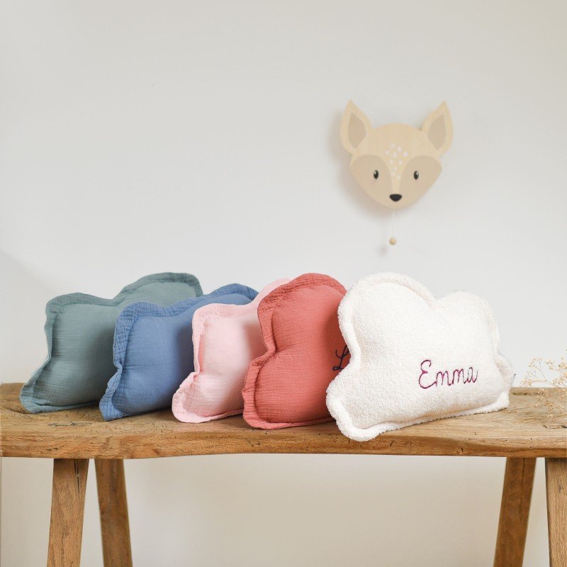 Idea regalo cuscino nascita personalizzato Natale