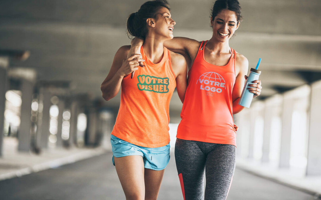 Maglietta da running personalizzata per un Natale sportivo