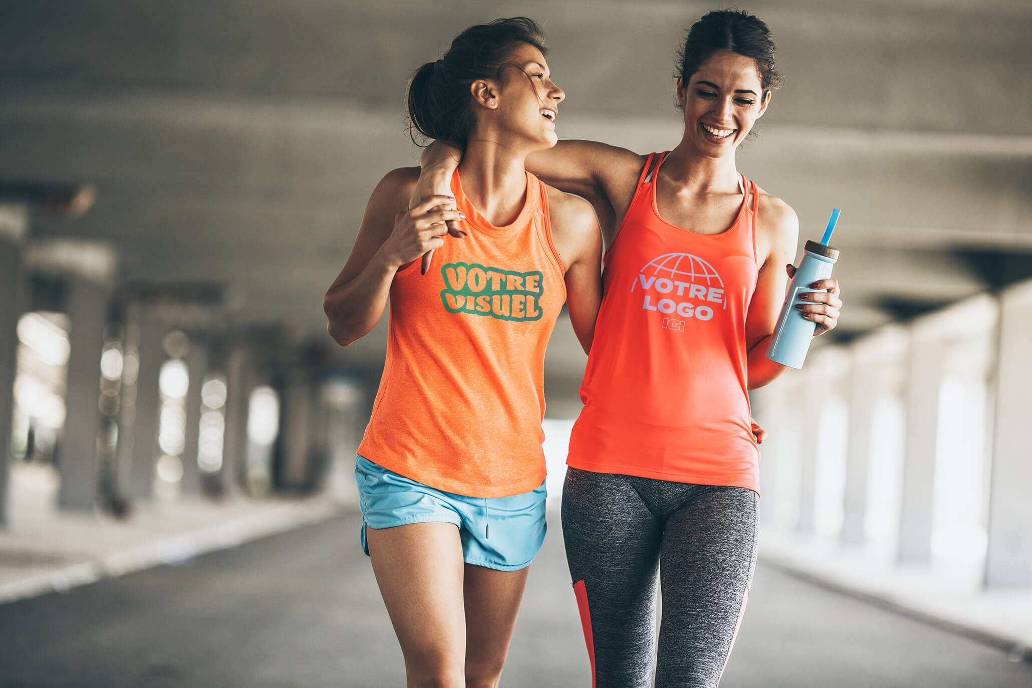 Maglietta da running personalizzata per un Natale sportivo